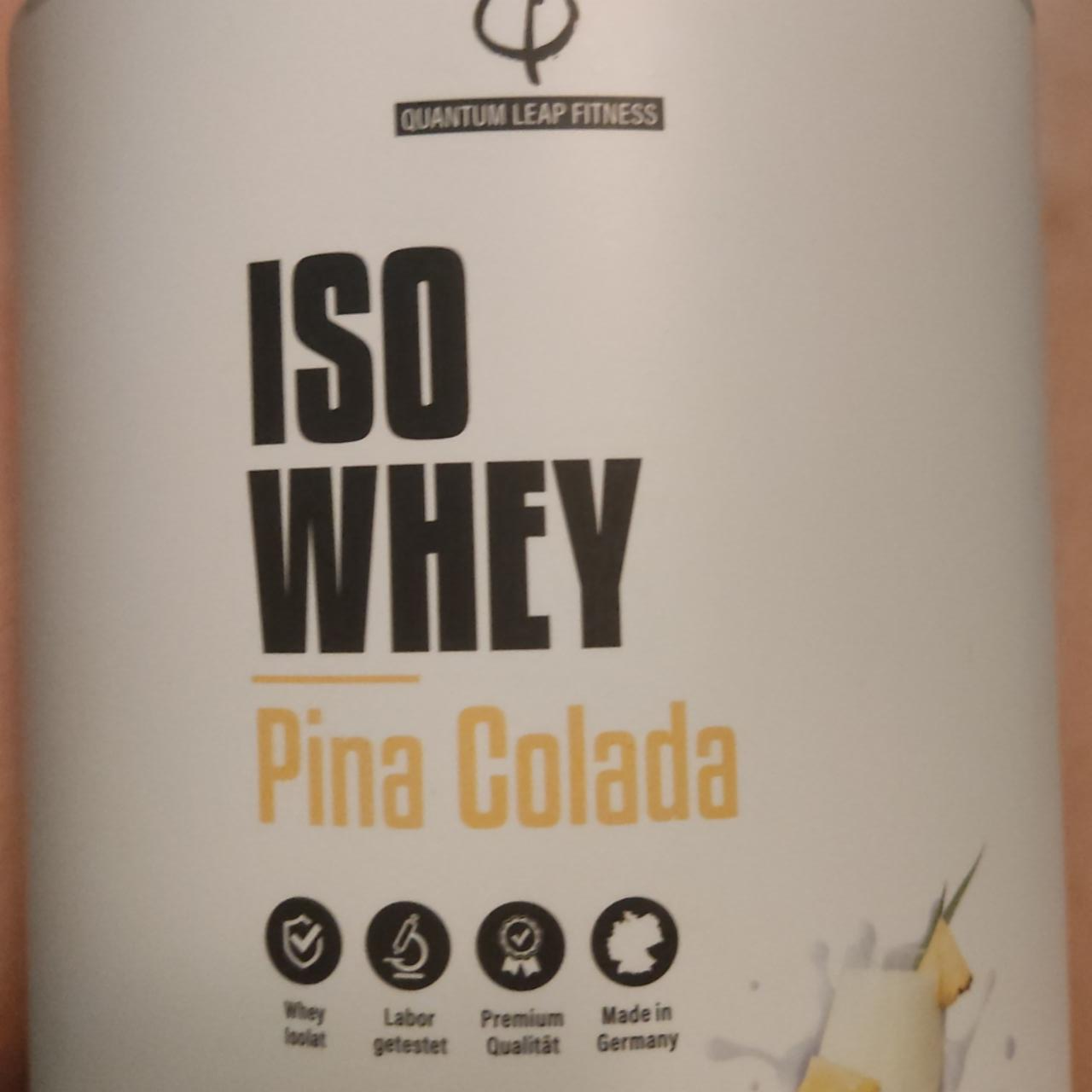 Фото - Iso whey pina colada Quantum Leap Fitness