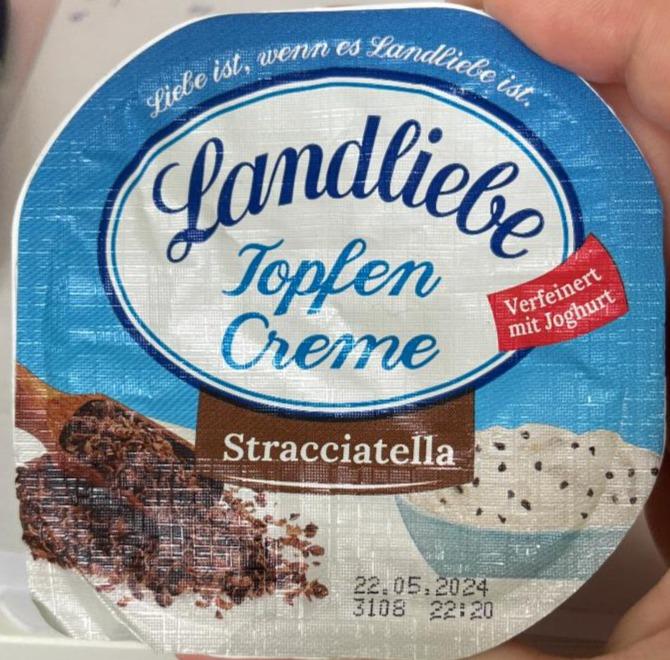 Фото - Topfen Creme Stracciatella Landliebe