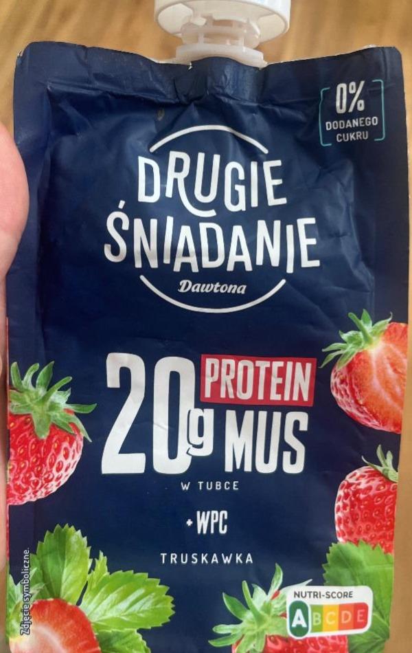 Фото - Muss truskawka 20g prot Drugie Sniadanie