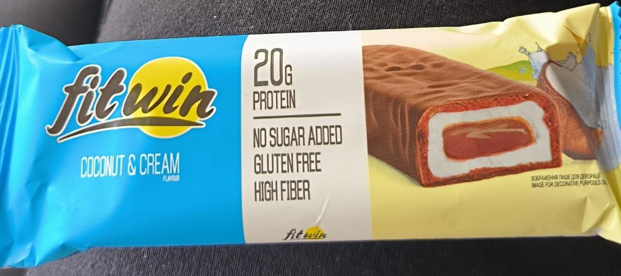 Фото - Protein Bar coconut&cream FitWin