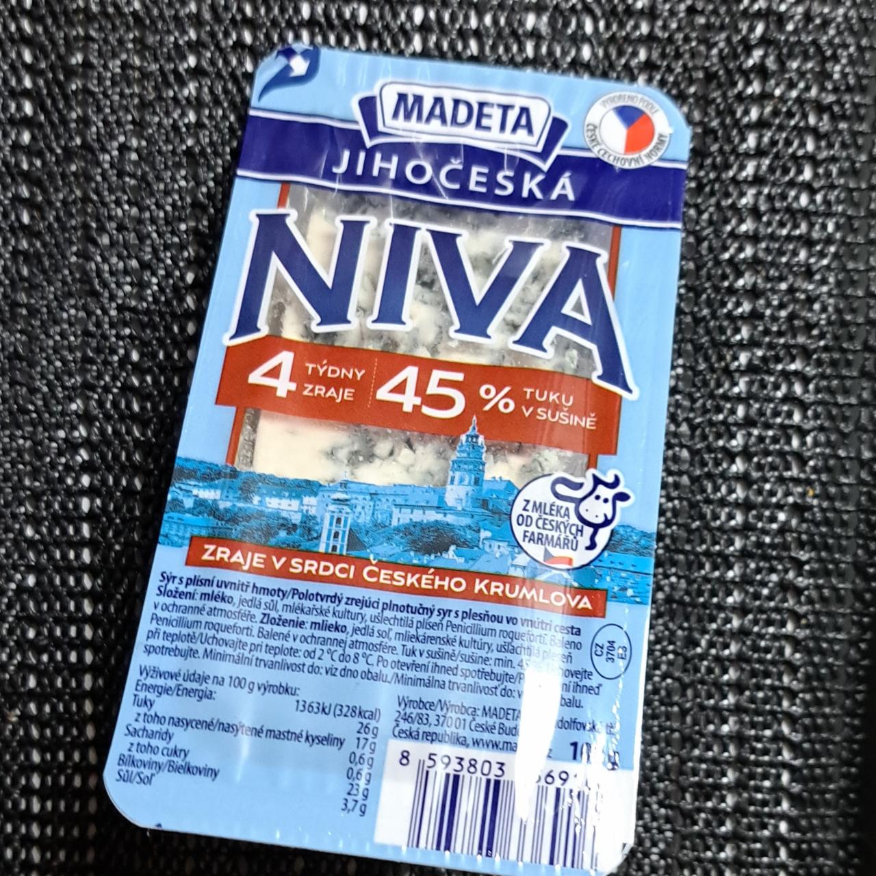 Фото - Jihočeská Niva 45% Madeta