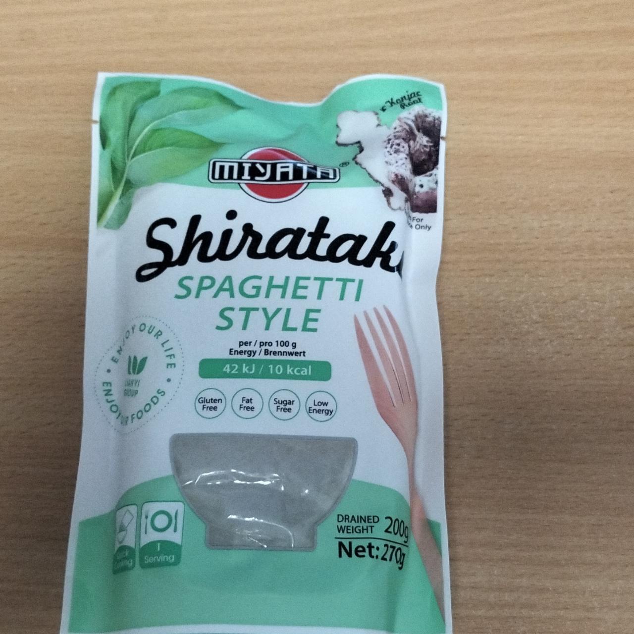 Фото - Shirataki Spaghetti Style Miyata