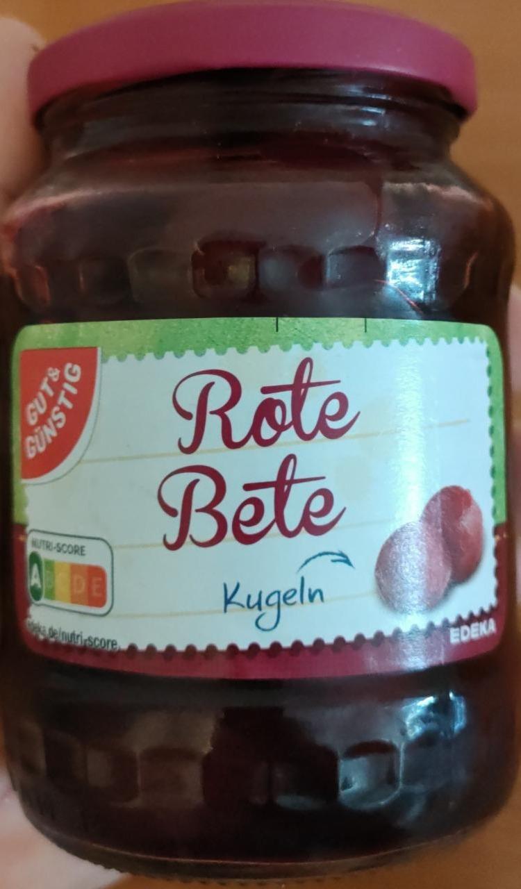 Фото - Rote bete kugeln Gut&Günstig