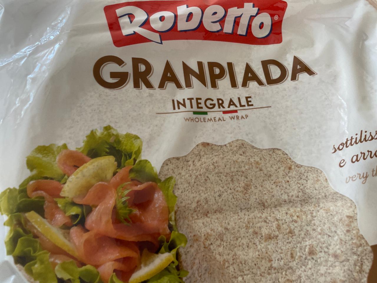 Фото - Granpiadine integrali wholemeal wrap Roberto