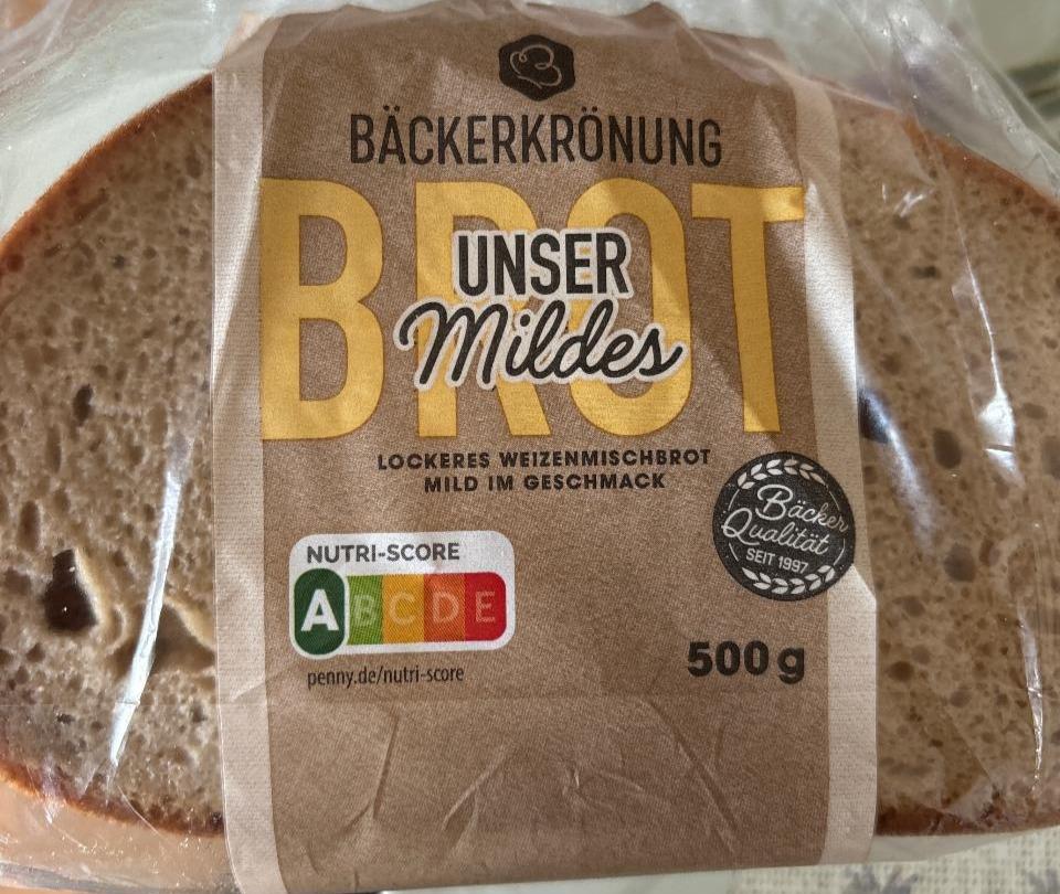 Фото - Brot unser mildes lockeres weizenmischbrot mild im geschmack Bäckerkrönung