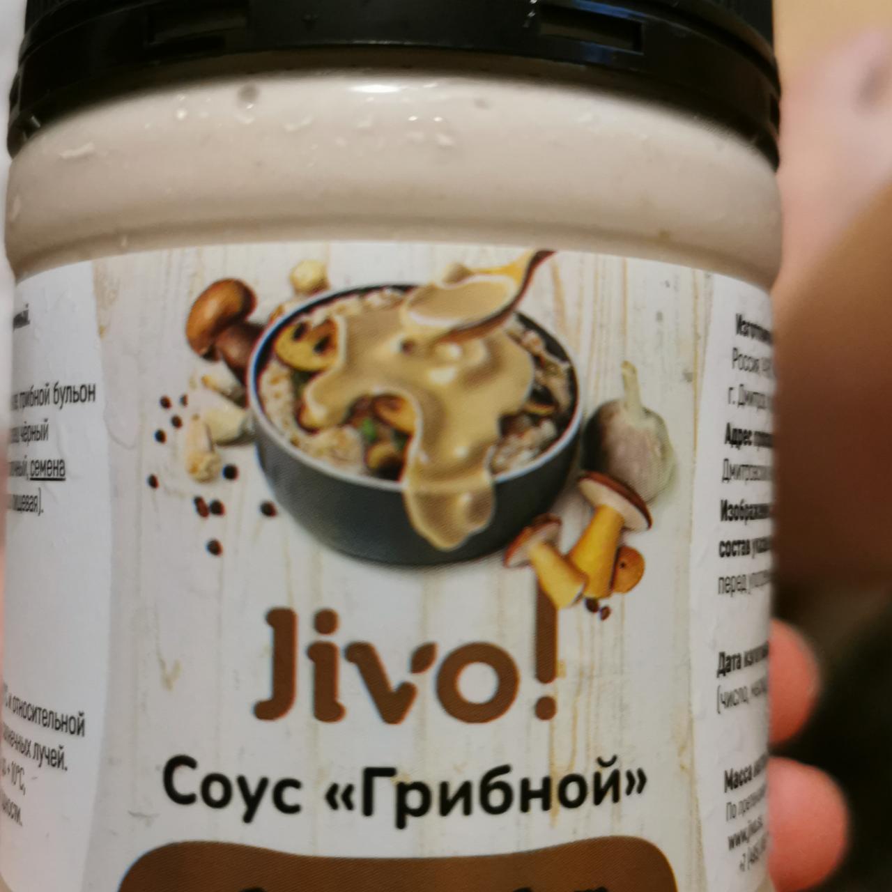 Фото - Соус Грибной с белыми грибами Jivo