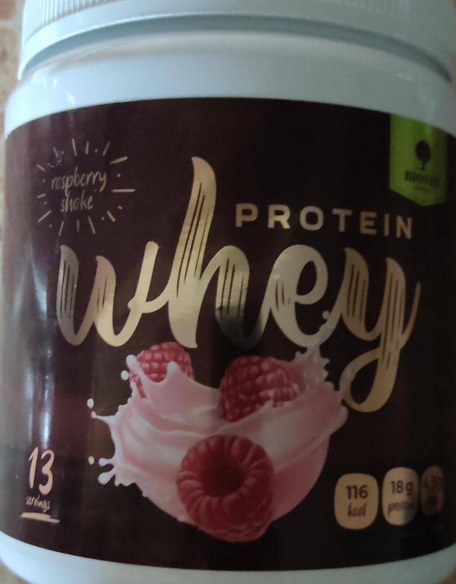 Фото - Protein whey rospberry shake Biovin