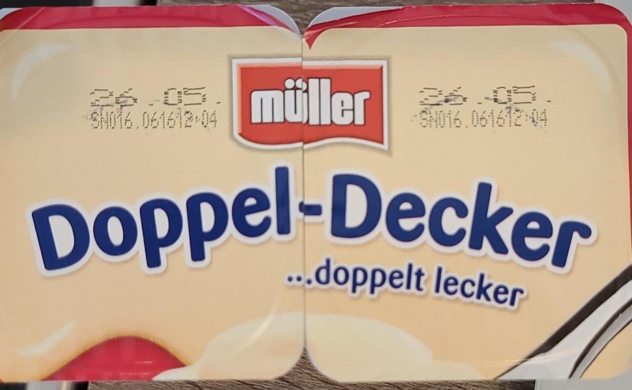 Фото - Doppel Decker malina vanilka Muller