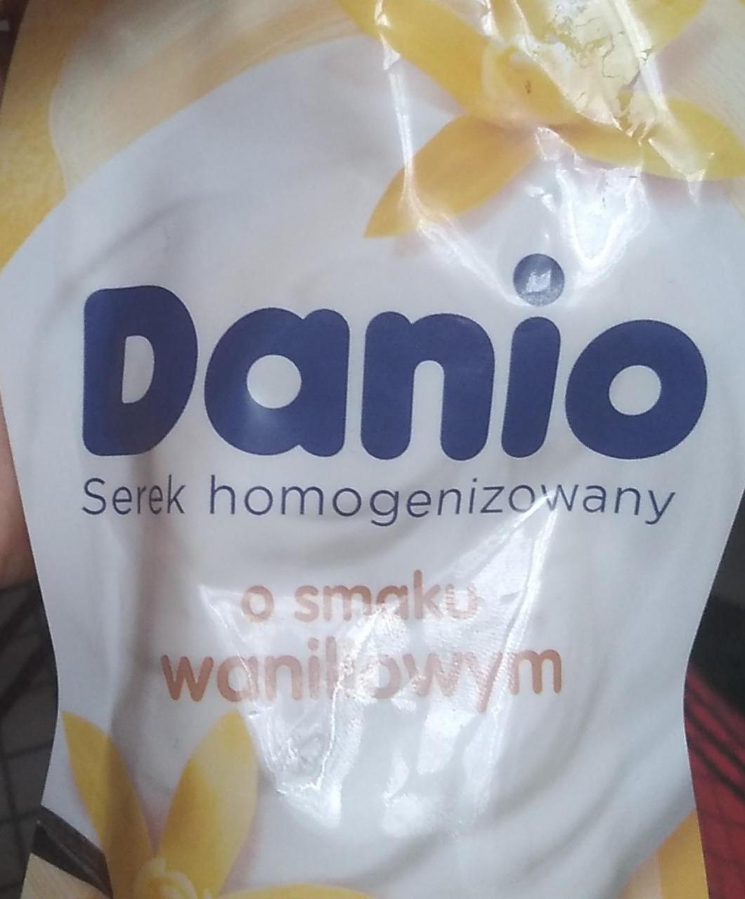 Фото - Творожок гомогенизированный со вкусом ванили Danio