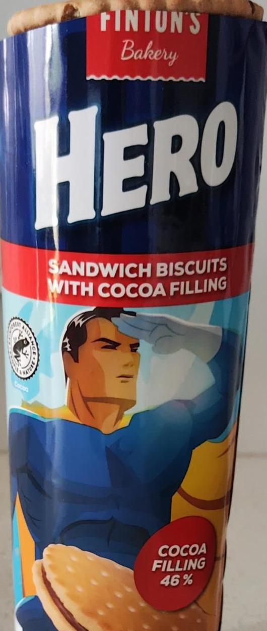 Фото - Hero sandwich biscuits with cocoa filling Finton’s