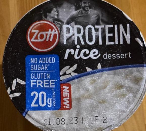 Фото - Protein Rice dessert Zott