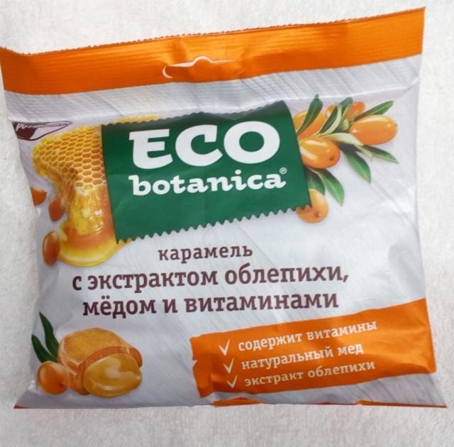 Карамель Eco Botanica с экстрактом облепихи, медом и витаминами