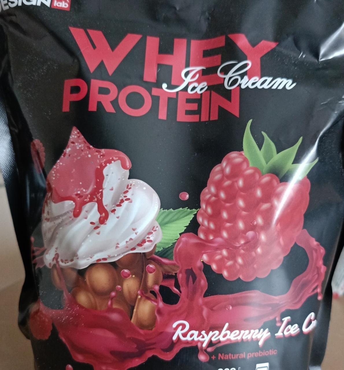 Фото - Whey protein raspberry ice cream Muscles Design lab