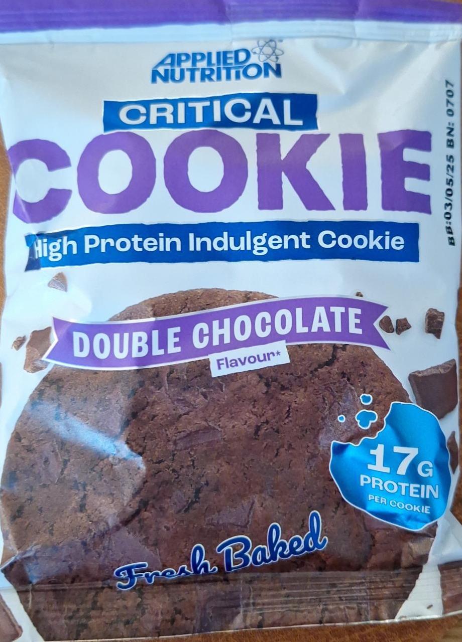 Фото - Critical cookie high protein indulgent cookie double chocolate Applied nutrition