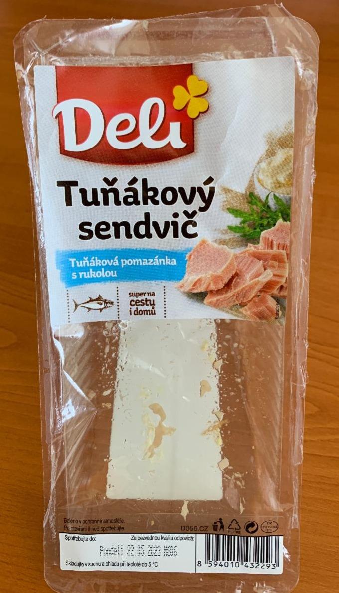 Фото - сендвич с тунцом и рукколой Deli