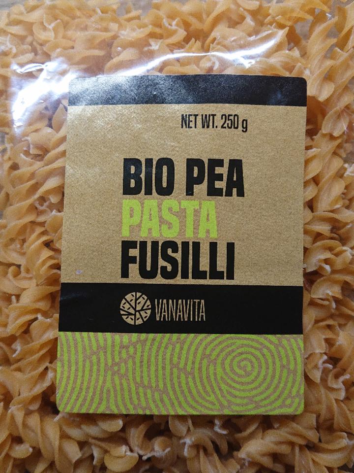 Фото - Bio pea pasta fusilli Vanavita