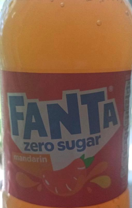 Фото - Напиток сильногазированный безалкогольный zero sugar mandarin Fanta