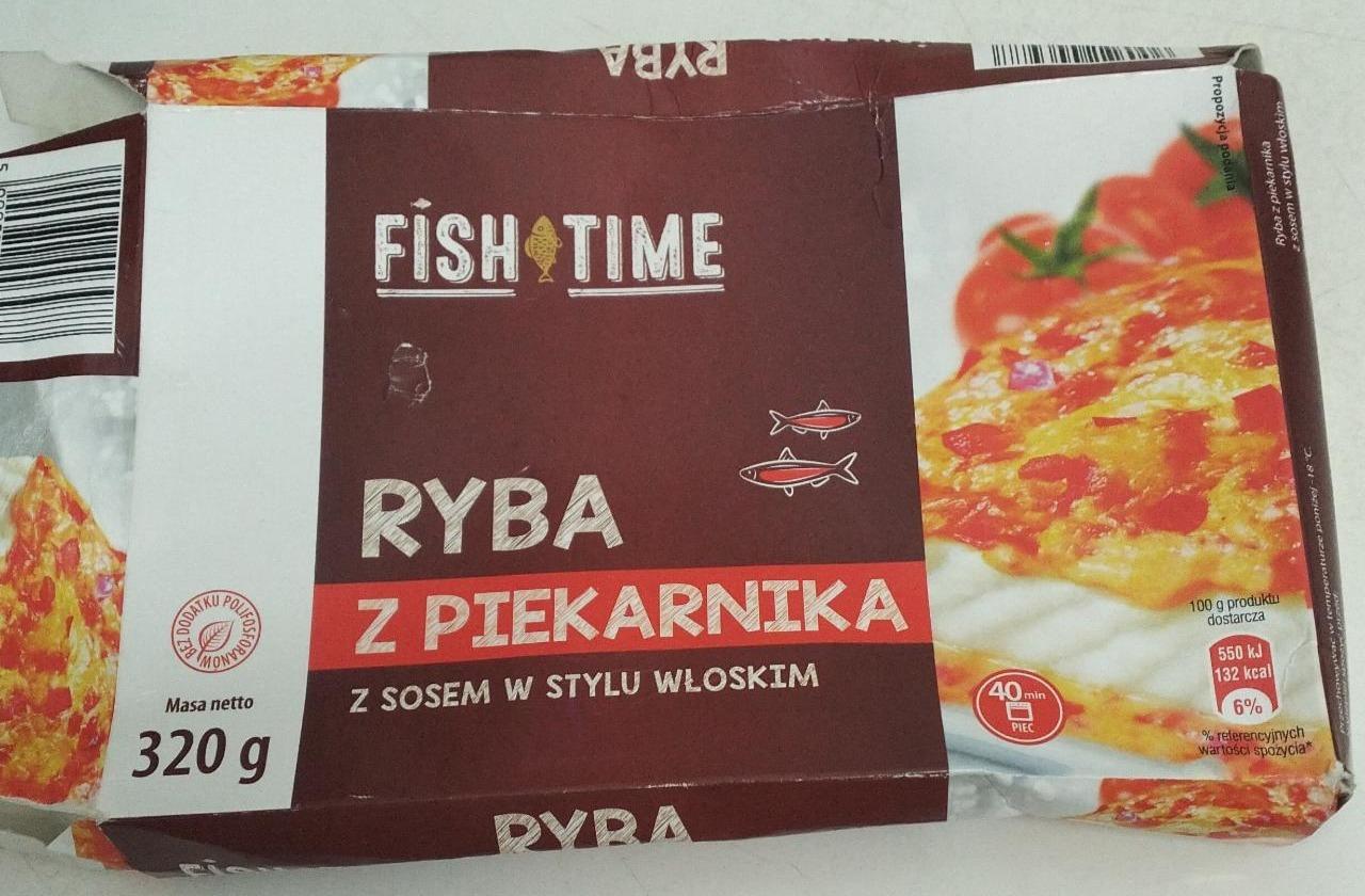 Фото - Ryba z piekarnika z sosem w stylu włoskim Fish Time