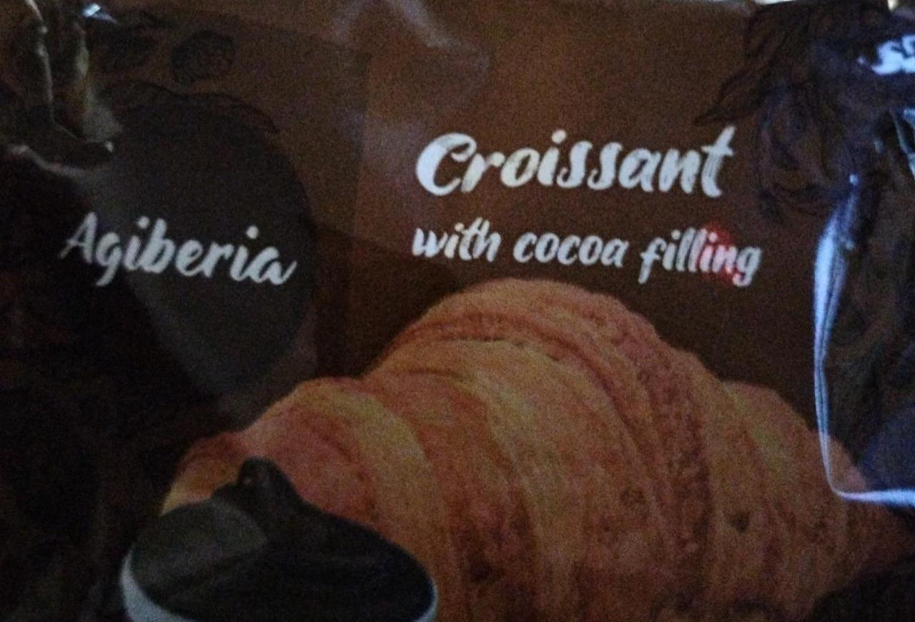 Фото - Croissant with cocoa filling Agiberia