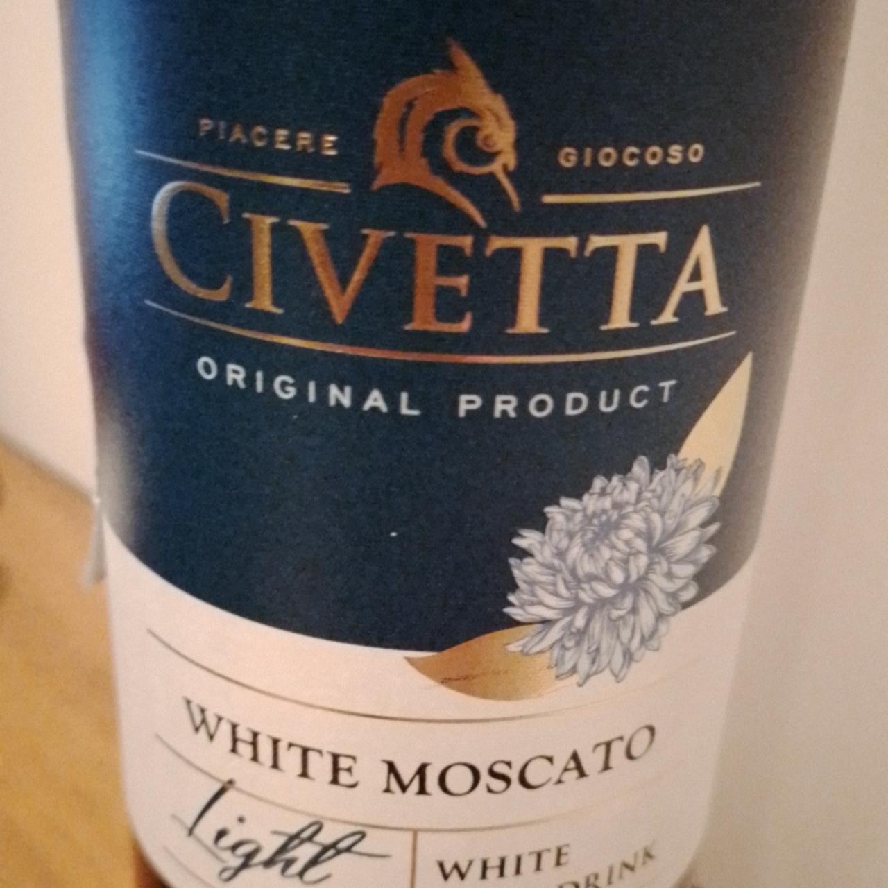 Фото - Напиток винный White Moscato vin dulce Civetta