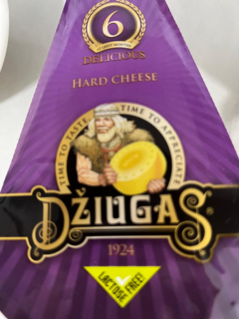 Фото - Hard cheese lactose free Džiugas