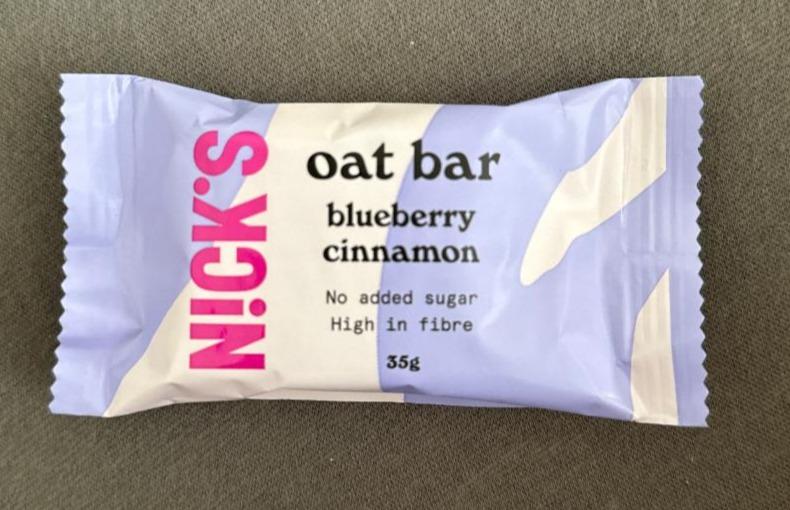 Фото - Oat bar blueberry Nicks