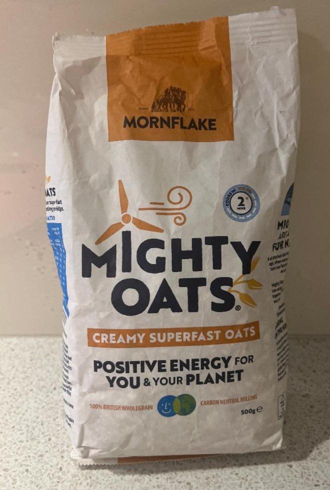 Фото - Mighty oats creamy superfast oats Mornflake