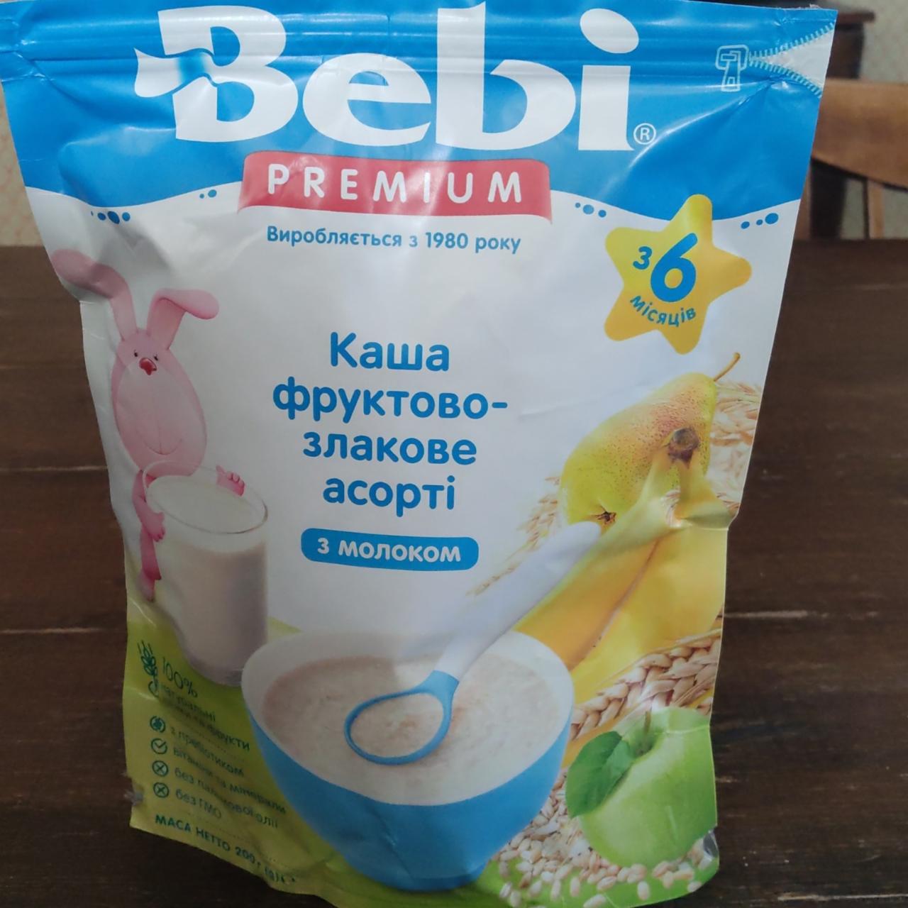 Фото - Каша фруктово-злаковое ассорти Bebi