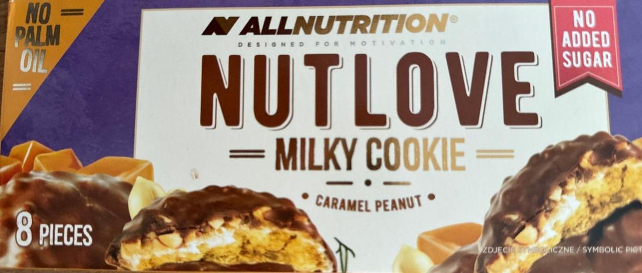 Фото - Nutrilove milk cookie caramel peanut Allnutrition