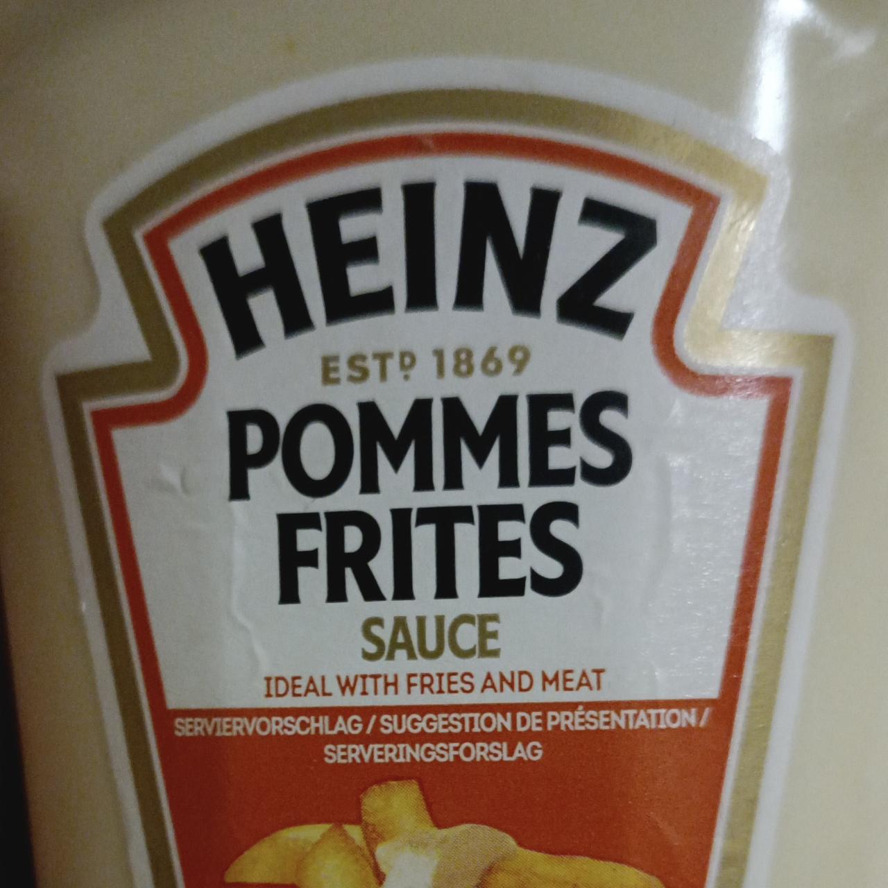 Фото - Pommes frites sauce Heinz