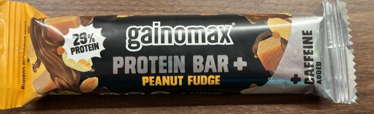 Фото - Protein bar+peanut fudge Gainomax