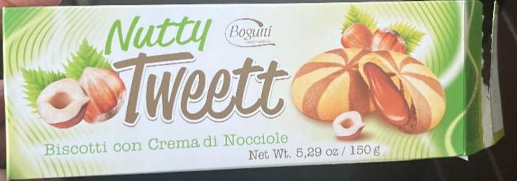 Фото - Песочное печенье с кремом Nutty tweet Bogutti