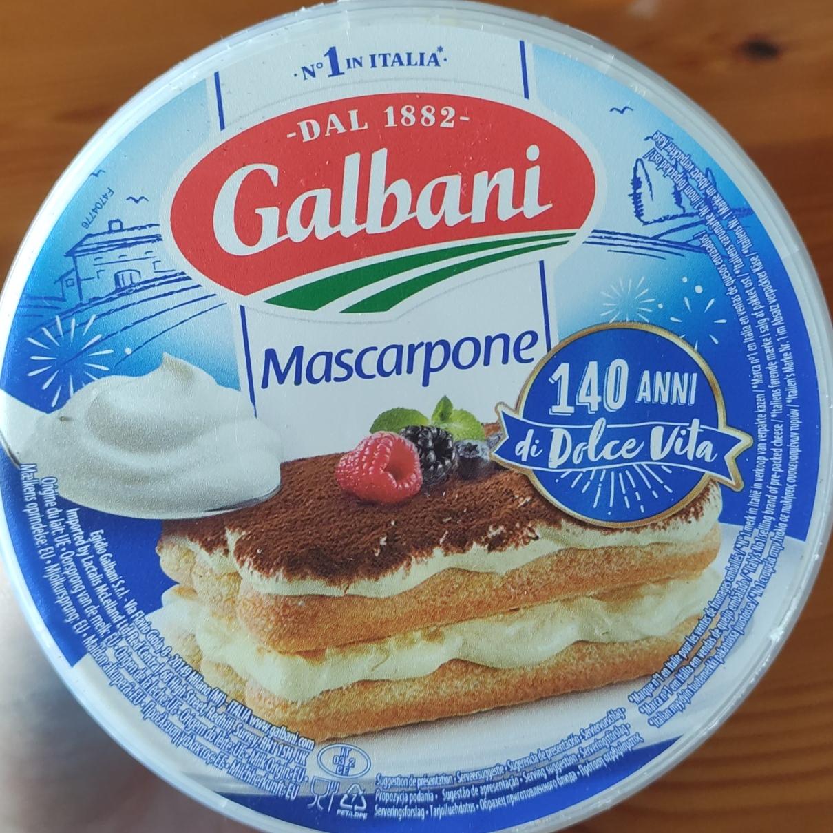 Фото - Сыр мягкий Маскарпоне Mascarpone Galbani