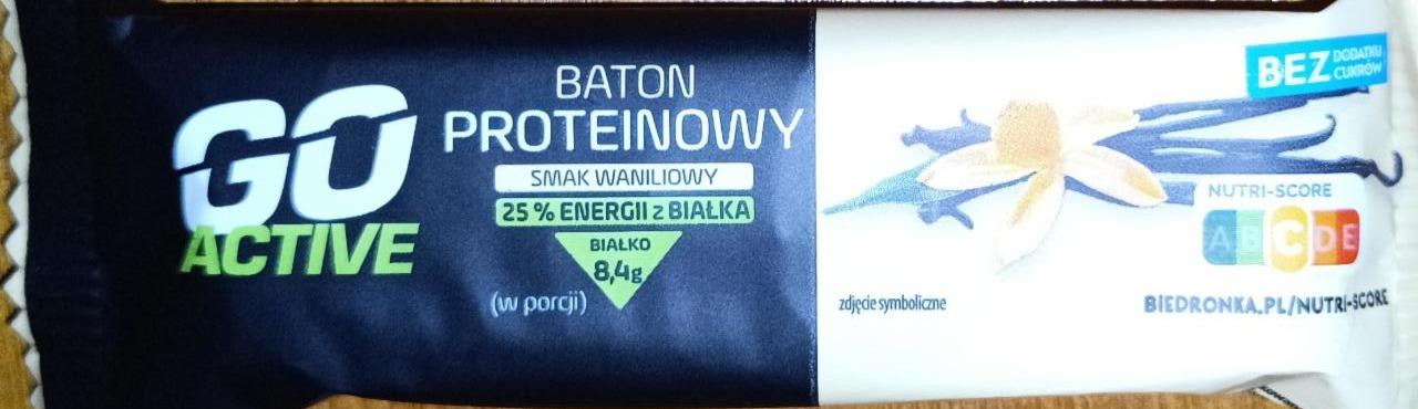 Фото - Baton proteinowy smak waniliowy Go Active