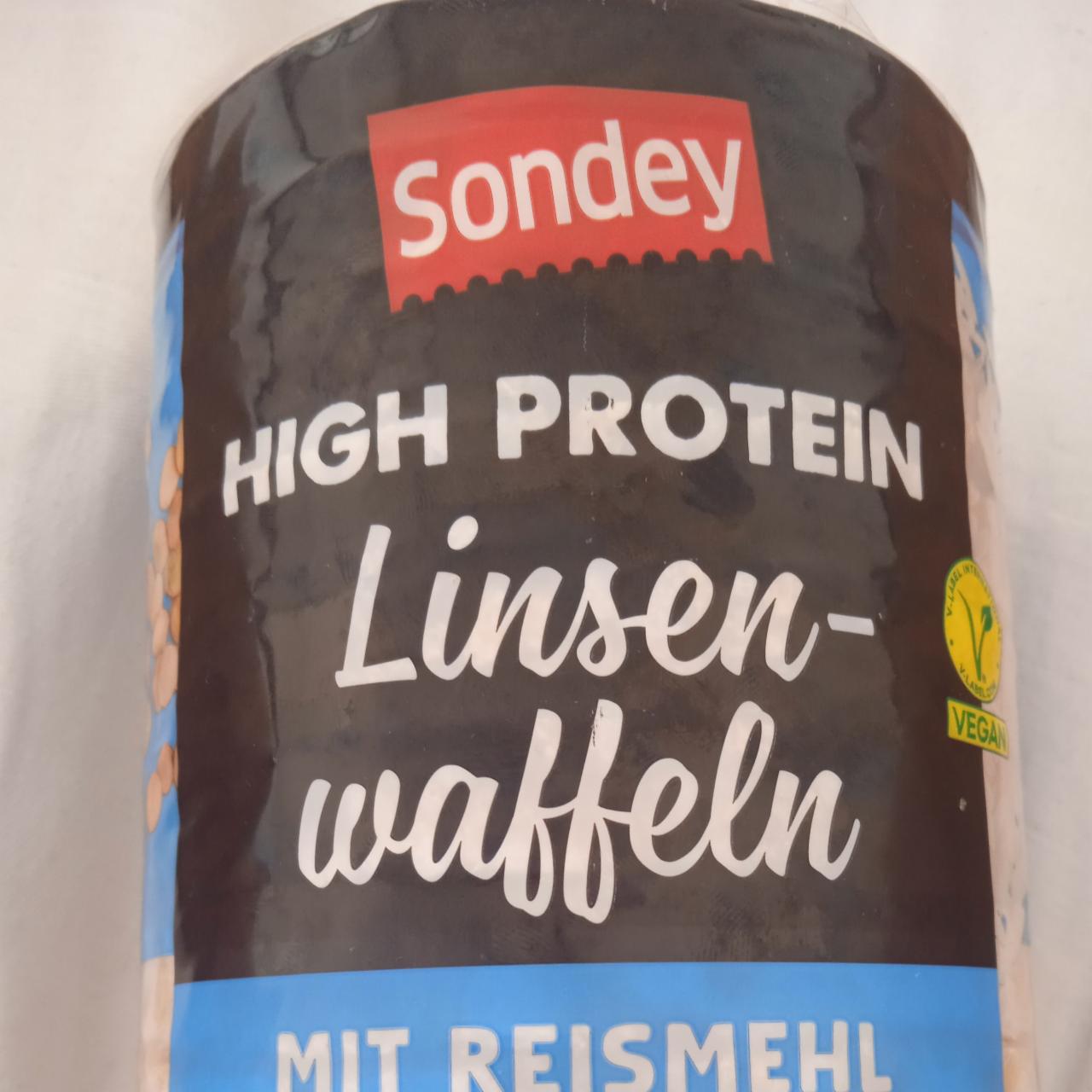 Фото - High protein linsenwaffeln mit reismehl Sondey