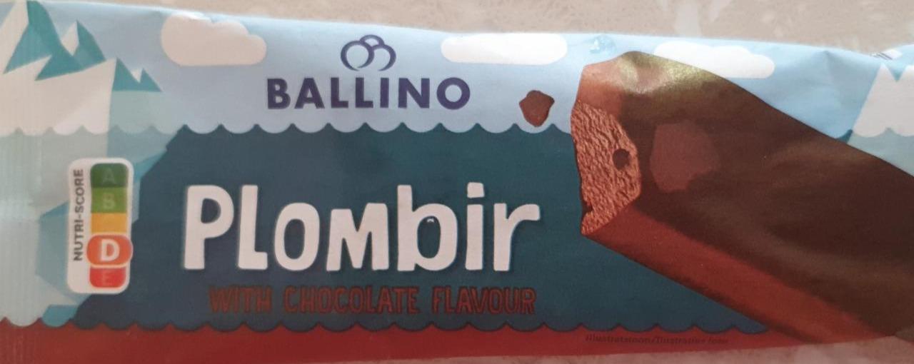 Фото - Pplombīr with chocolate flavour Ballino