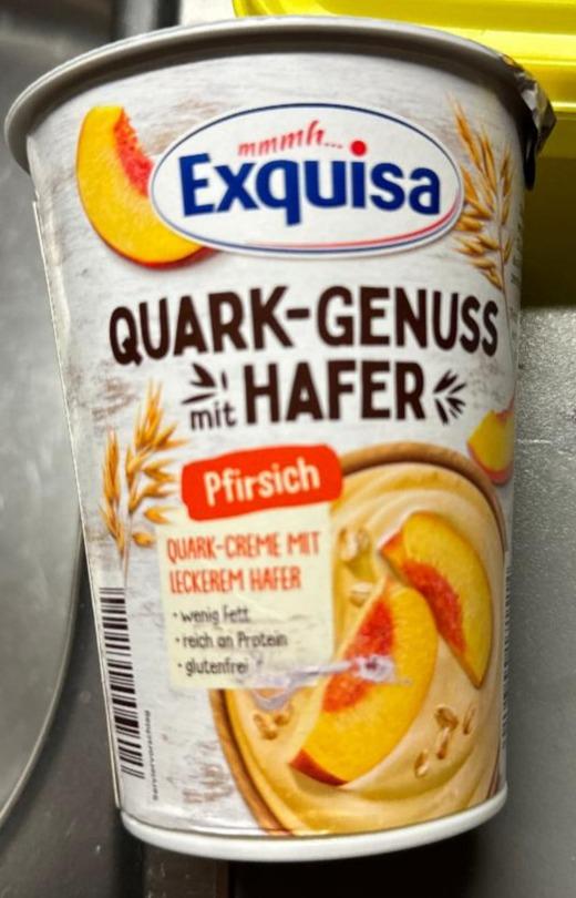 Фото - Quark-genuss mit hafer pfirsich Exquisa