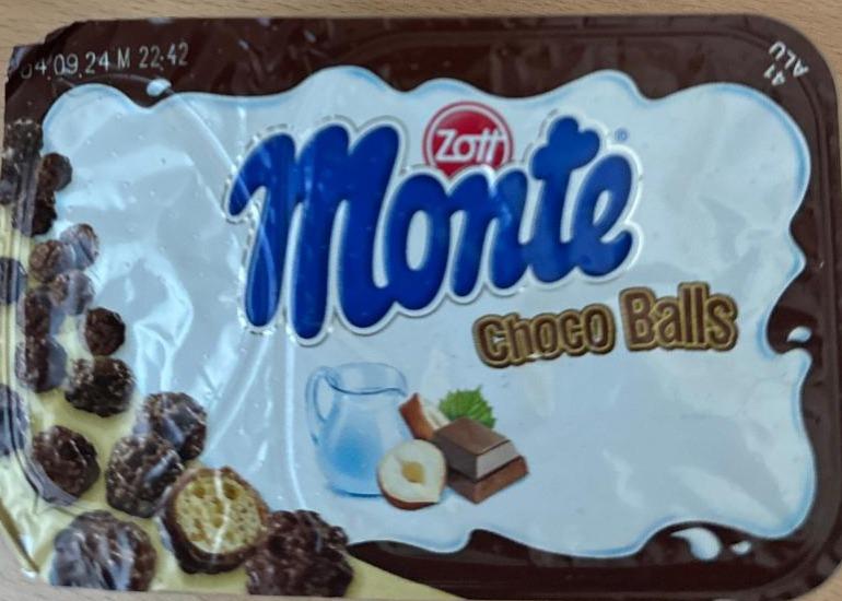 Фото - Monte choco balls Zott