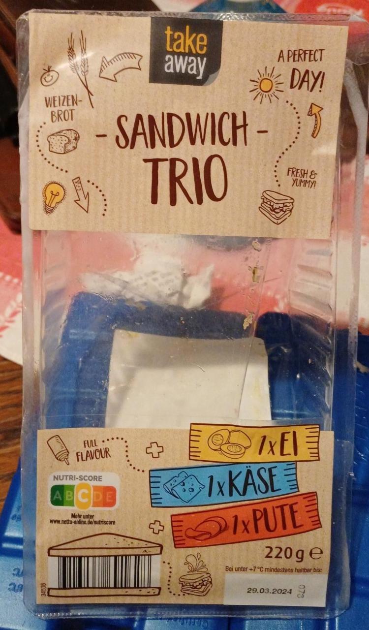 Фото - Sandwich Trio Take Away