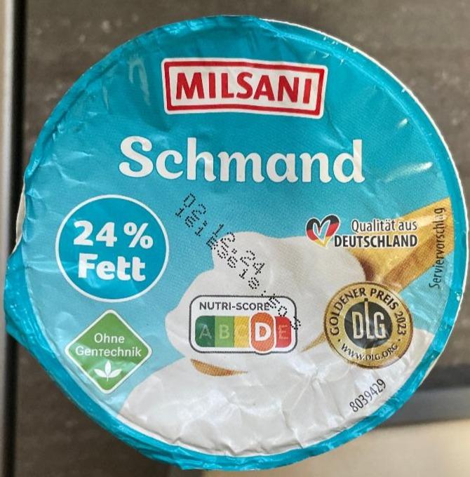 Фото - Schmand 24% fett Milsani