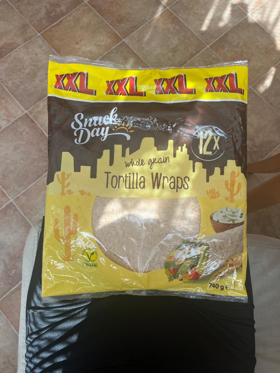 Фото - Whole grain Tortilla wraps Snack Day