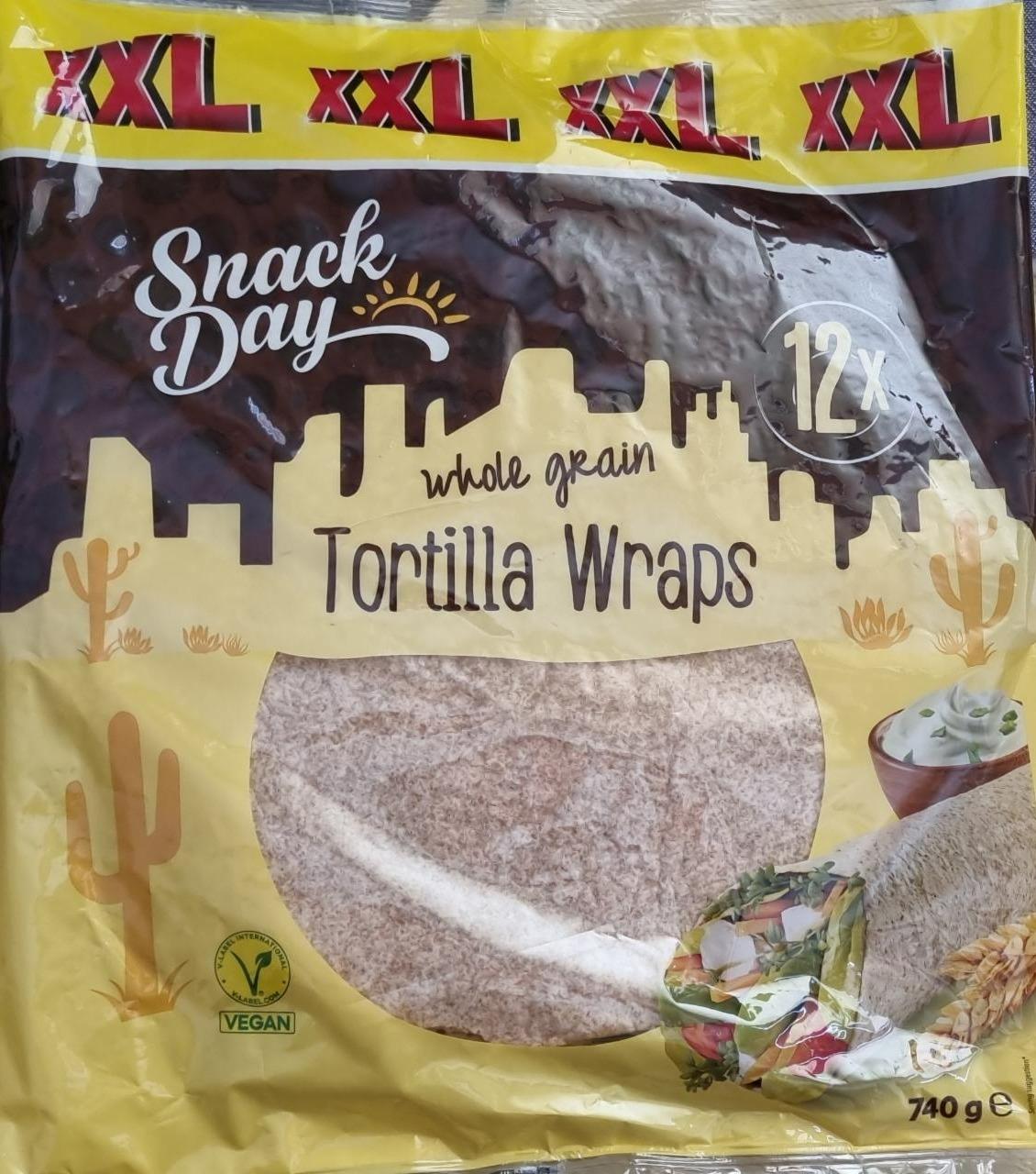 Фото - Whole grain Tortilla wraps Snack Day