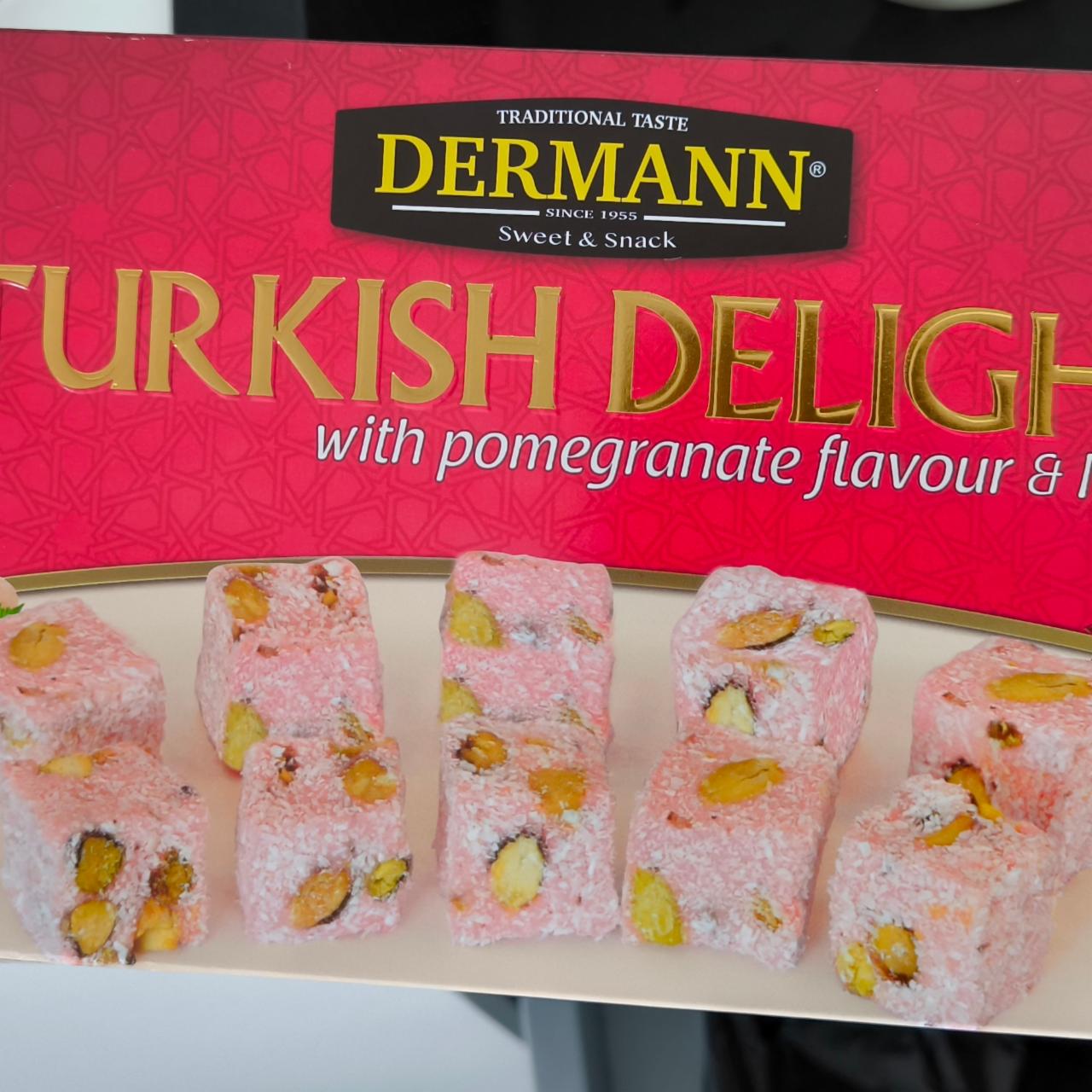 Фото - Turkish delight with pomegranate flavour Derman