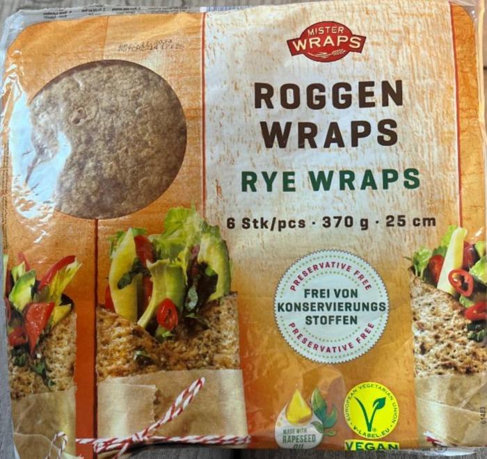 Фото - Roggen Wraps Rye Wraps Mister Wraps