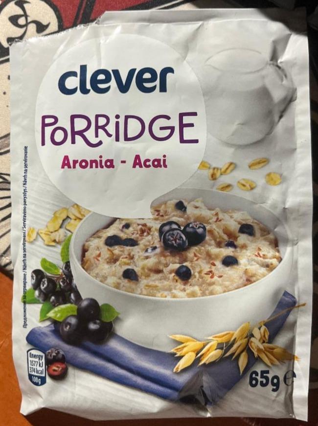 Фото - Porridge aronia-acai Clever