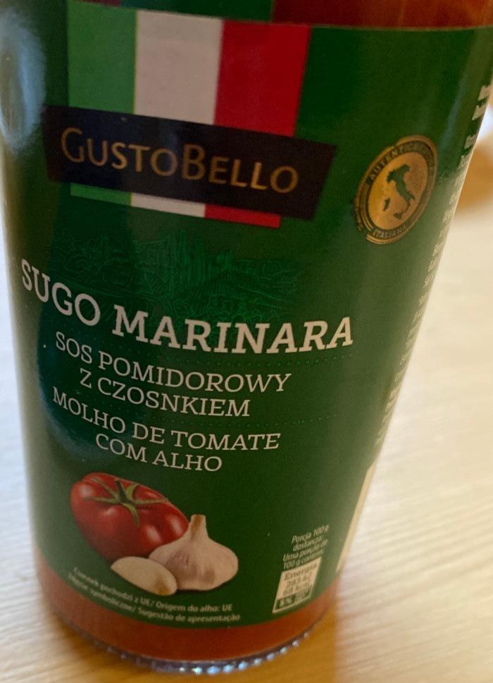 Фото - Sugo Marinara sos pomidorowy z czosnkiem GustoBello