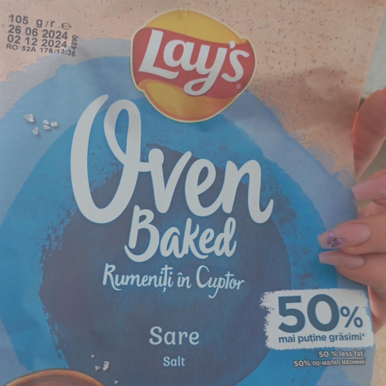 Фото - Oven baked salt Lay's