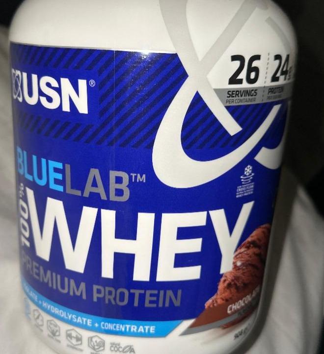 Фото - Whey premium protein chocolate Bluelab