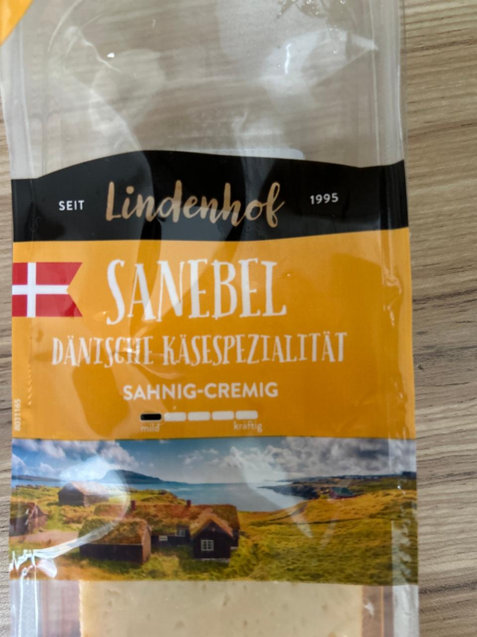 Фото - Sanebel Dänischer Schnittkäse 45% Lindenhof