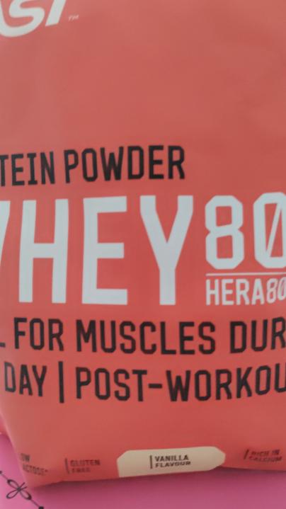 Фото - концентрат сывороточного протеина ванили protein powder Whey 80 Fast